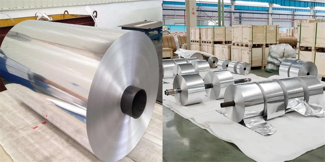 Recyclable Aluminum Foil Jumbo Roll Recyclable Aluminum Foil Jumbo Roll